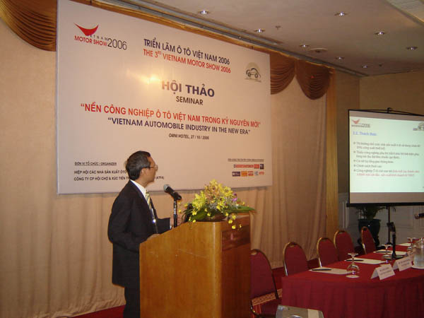 Hội thảo về nền công nghiệp ô tô Việt Nam tại Sài Gòn