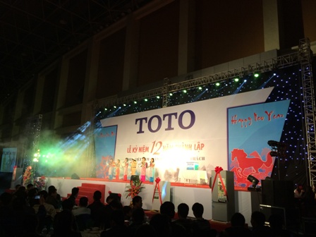 Lễ kỉ niệm 12 năm thành lập Công ty TNHH TOTO Việt Nam
