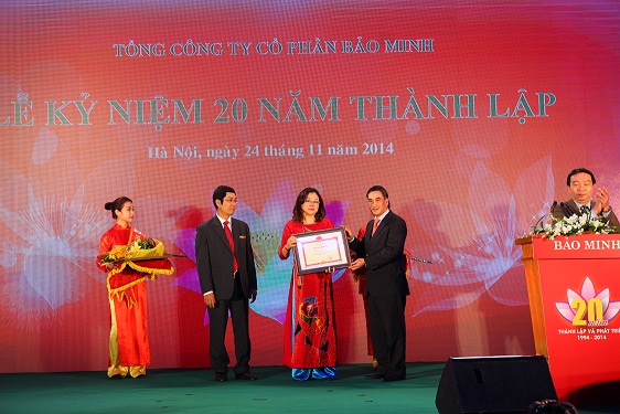 Lễ kỉ niệm 20 năm thành lập Tổng Công ty cổ phần Bảo Minh